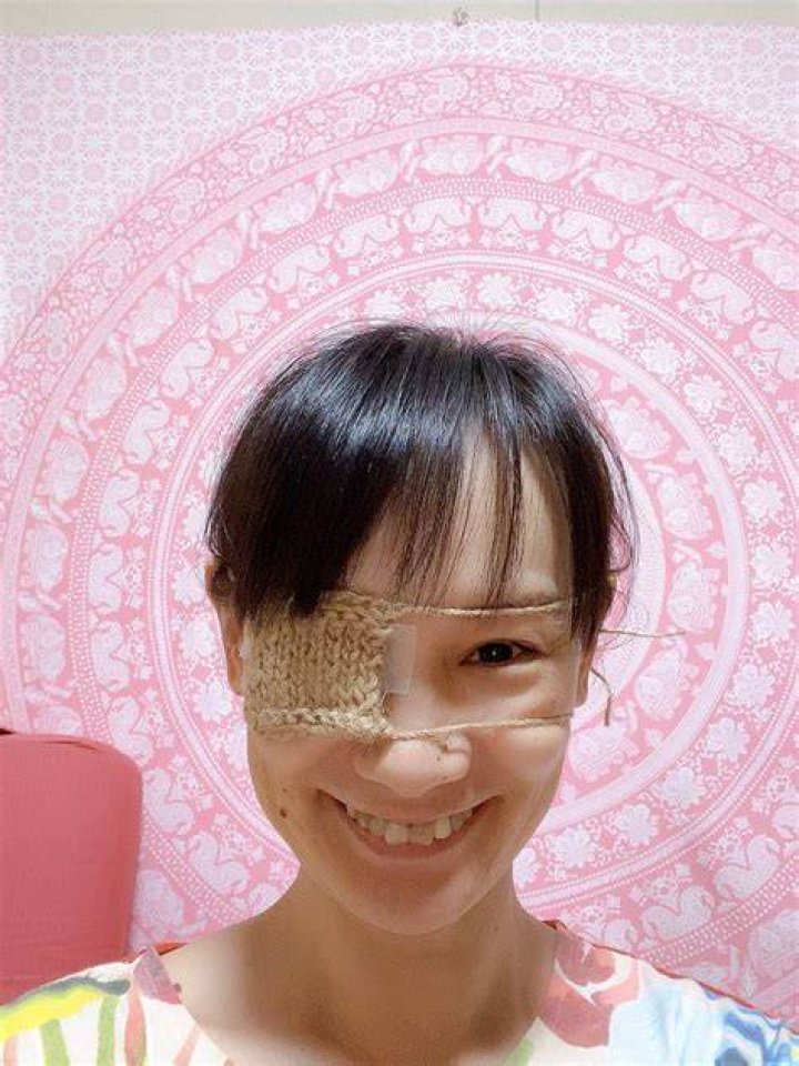 眼帯 代用 作り方のイメージ